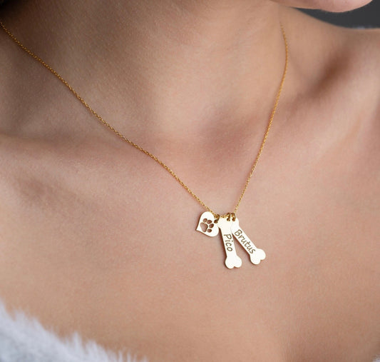 Personalized Bone Necklace