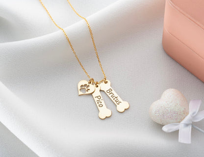 Personalized Bone Necklace